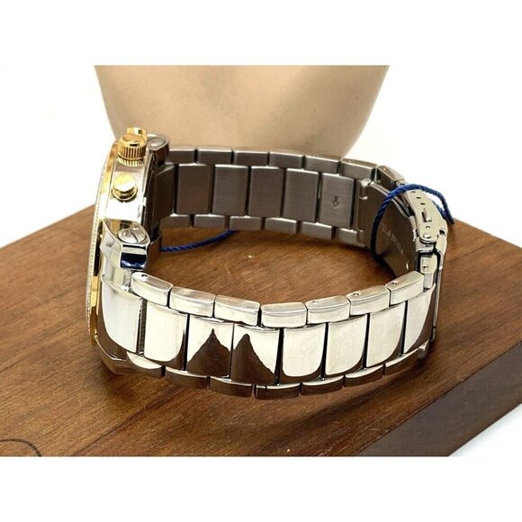 Joshua & Sons Men's Watch JS56 Quartz Chronograph Two Tone Stainless Ste… - Picture 8 of 13